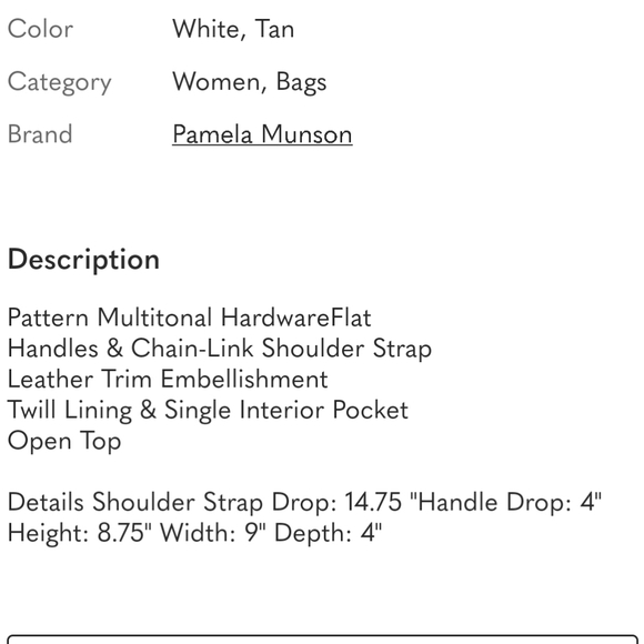 Pamela MunsonWicker Shoulder Bag - Picture 8 of 8